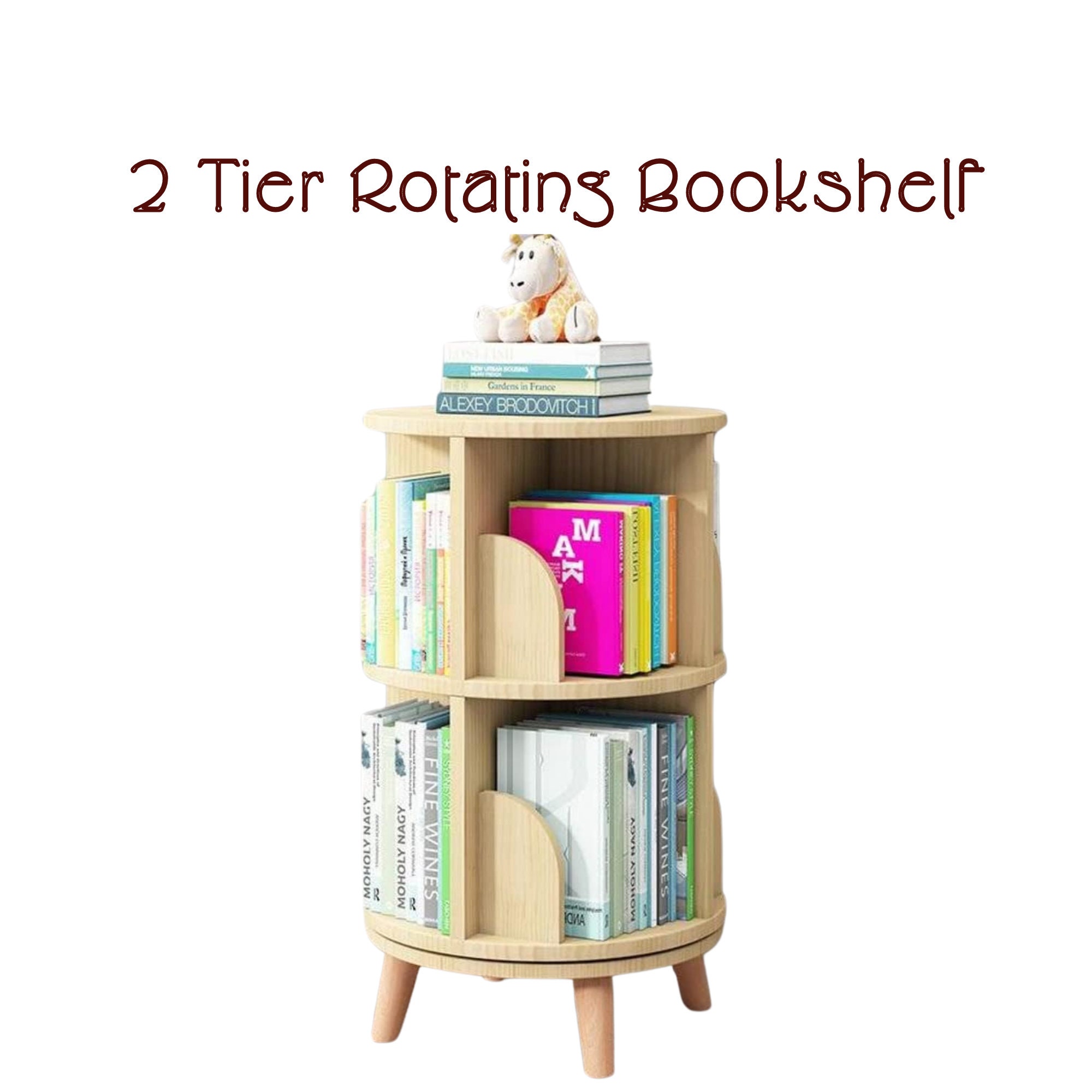Raphaella the Rotating Bookcase 