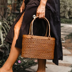Rattan Bag Etsy
