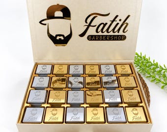 Custom Logo Chocolate Gift Box, Branded Chocolates for Businesses