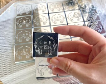 Madeleine Plexiglass Chocolate Favors, Wedding Favors For Guests, Engagement Chocolate, Wedding Favors, Customized Chocolate, Chocolate Gift
