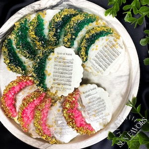 Lembrancinha magnética Ayatul Kursi, lembrancinhas personalizadas de casamento para convidados, presente muçulmano, lembrancinha de chá de bebê islâmico, lembrancinha de Nikah de casamento islâmico