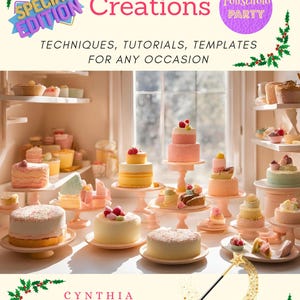 Creazioni Dolci Edizione Speciale 2024 (72 pagine PDF, tecniche, tutorial, cartamodelli) ITA ENG