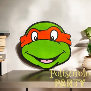 Tortuga Ninja SVG (Cortador de poliestireno)