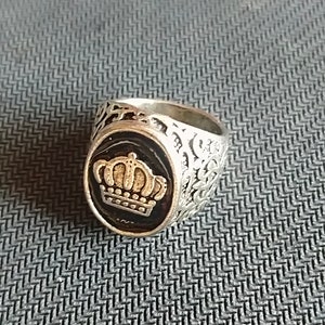 Coven Blessed Crown Ring: Wealth, Luck, Success