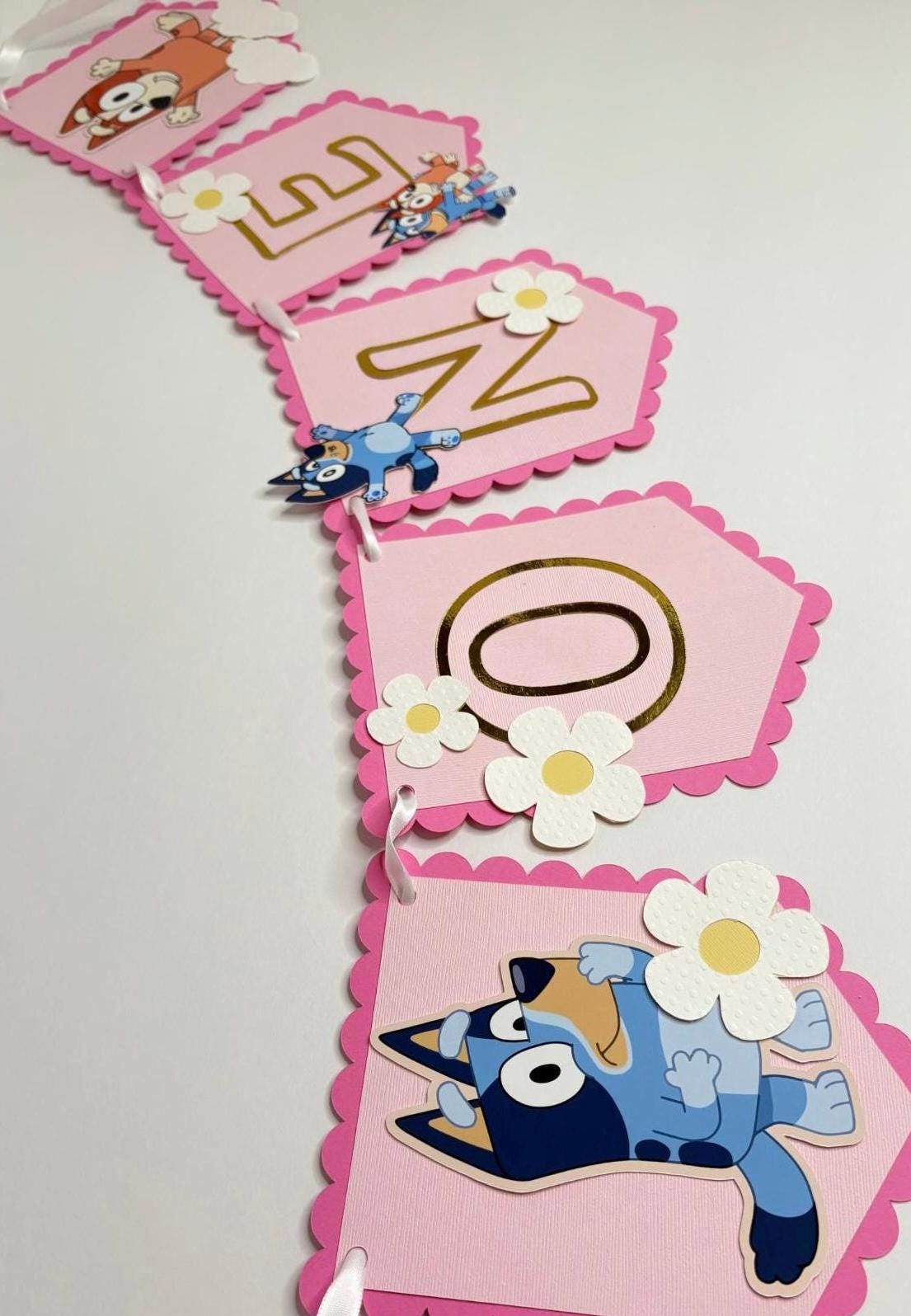 Bluey Banner - Numbers Only