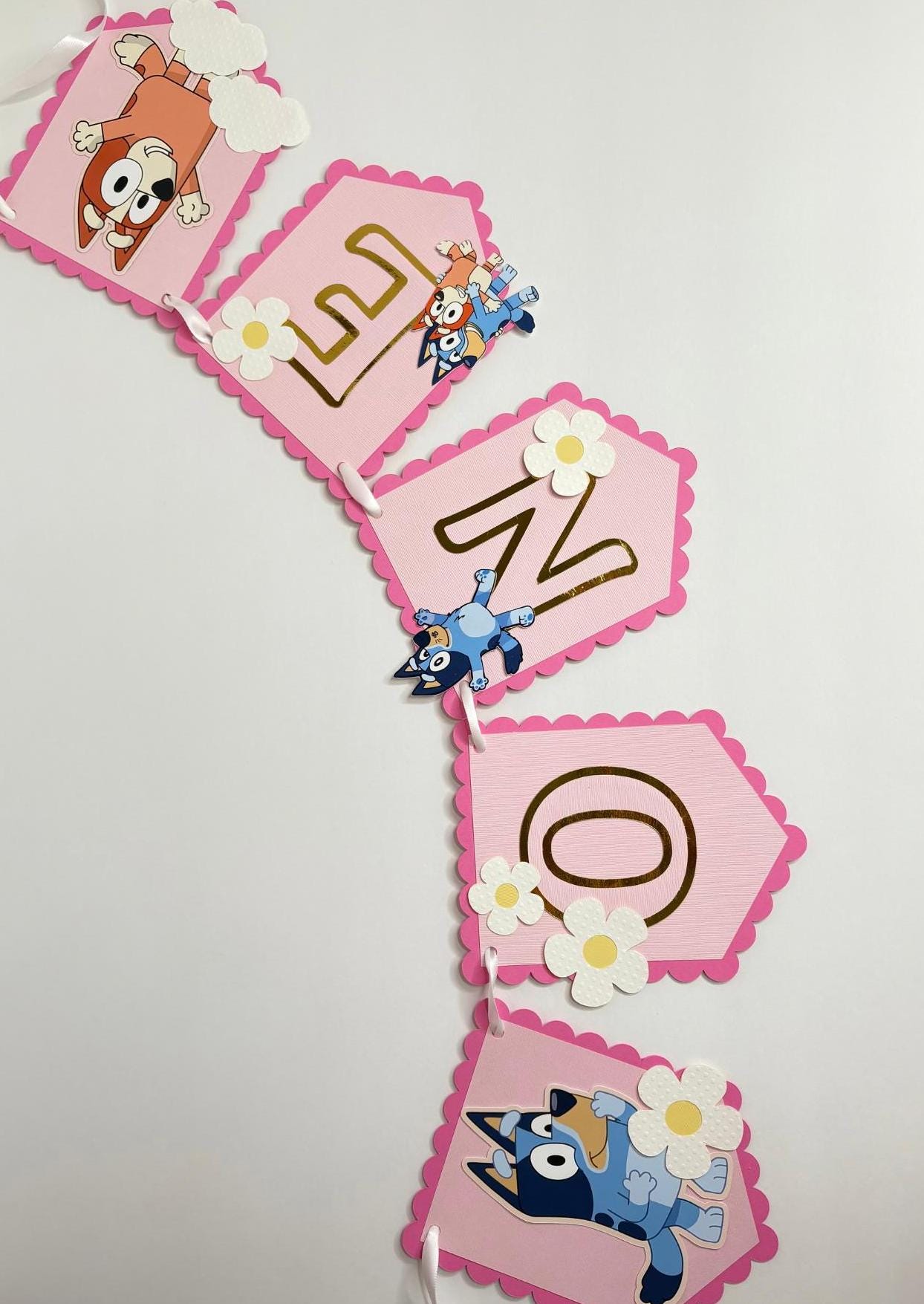 Bluey Banner - Numbers Only