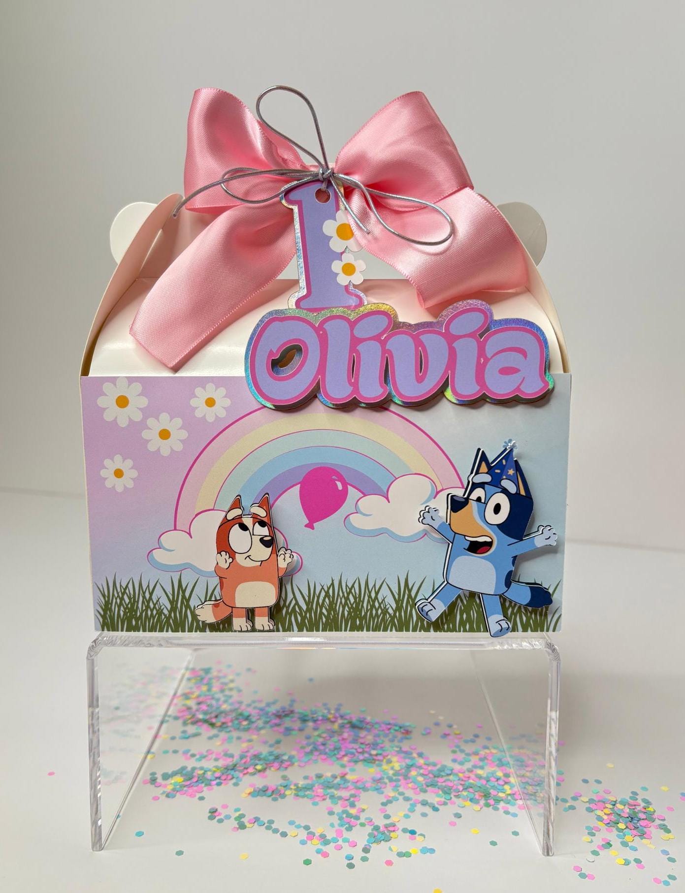 Custom Bluey Favor Boxes