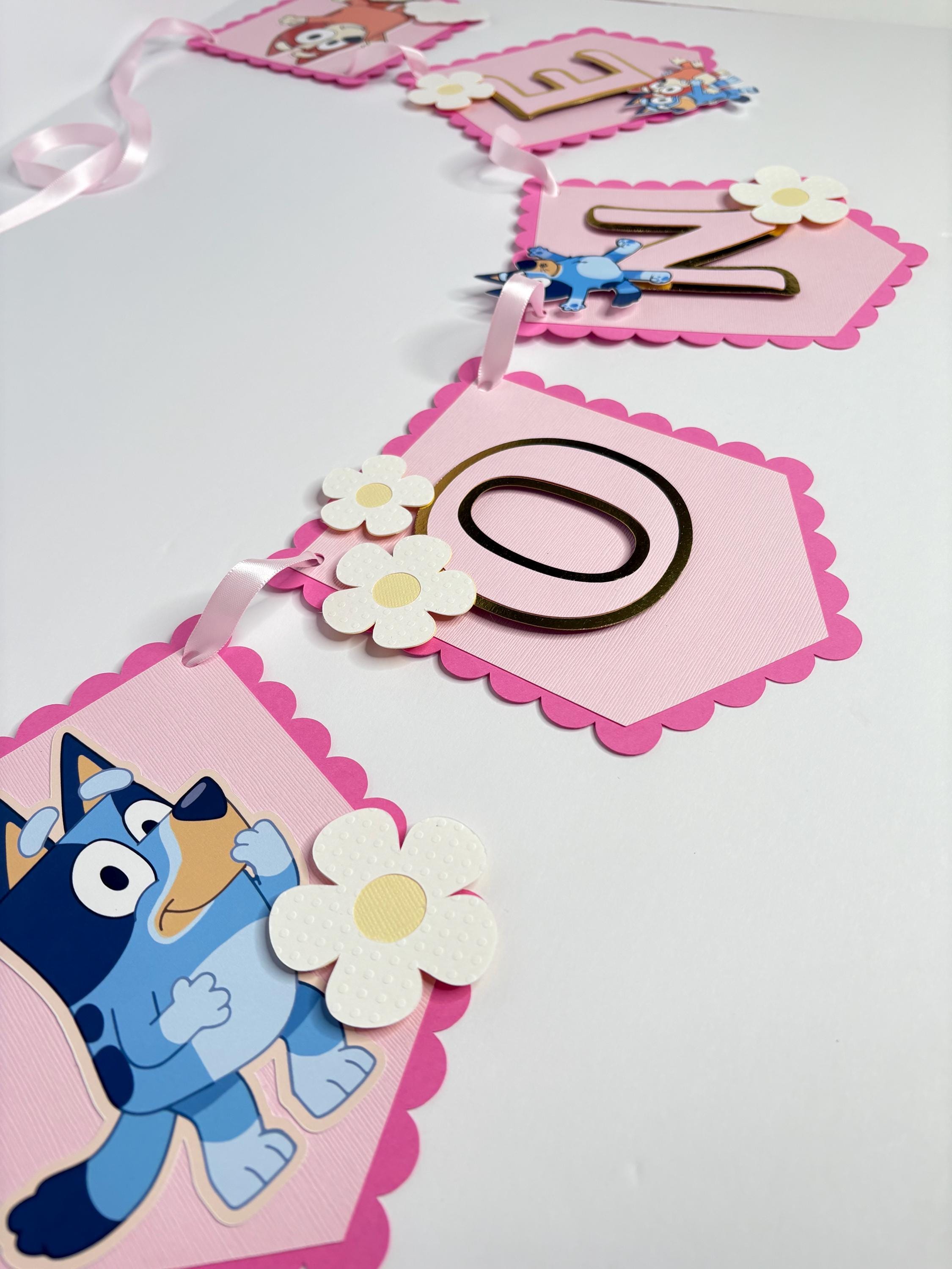 Bluey Banner - Numbers Only