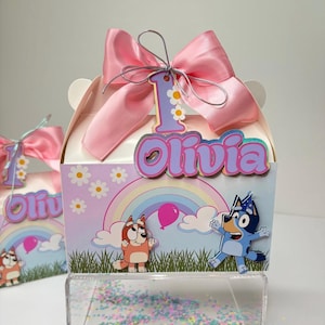 Boîte cadeau Bluey, boîtes gourmandises Bluey, boîte Bluey Gable