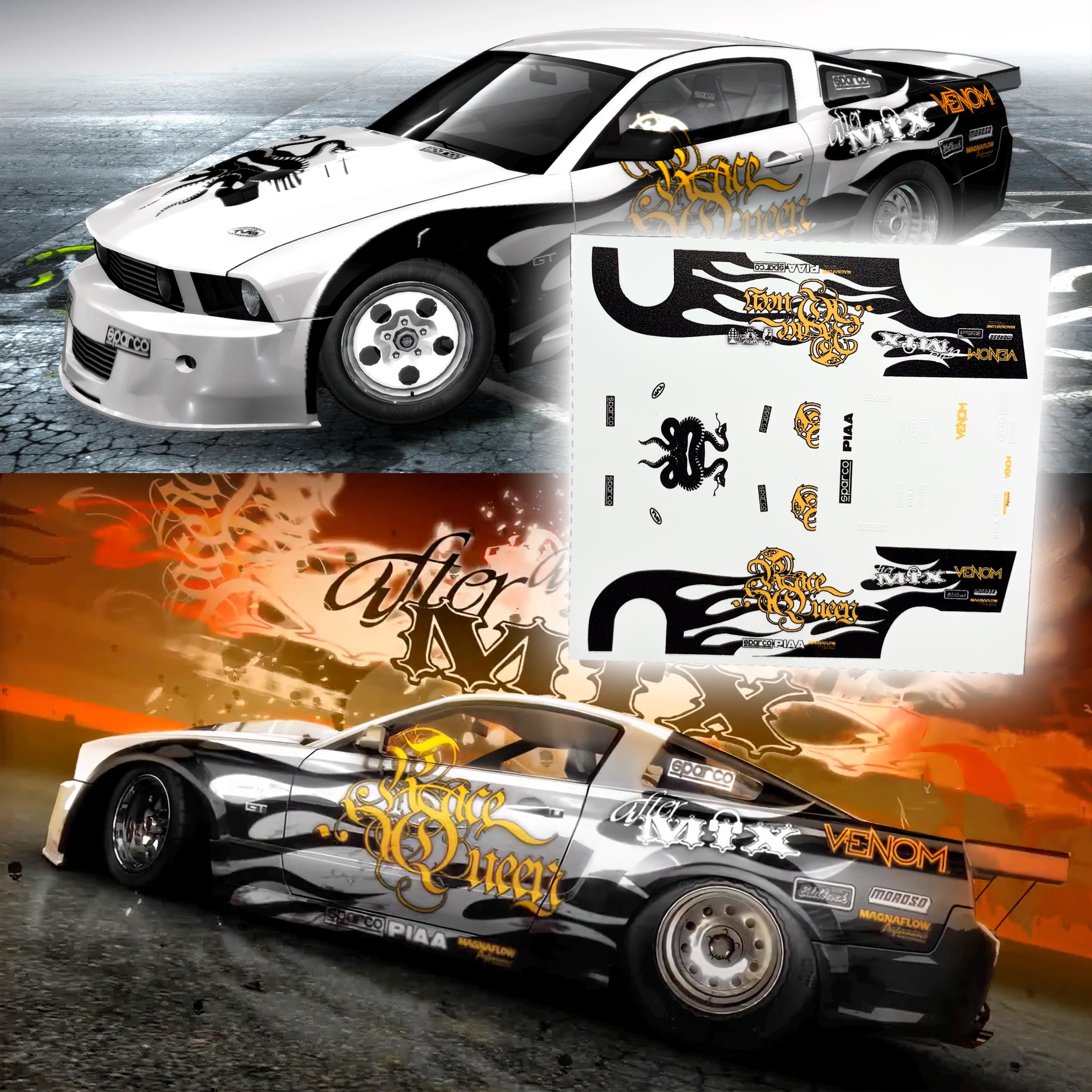 1:64 NFS ProStreet Karol Monroe Mustang ウォータースライド