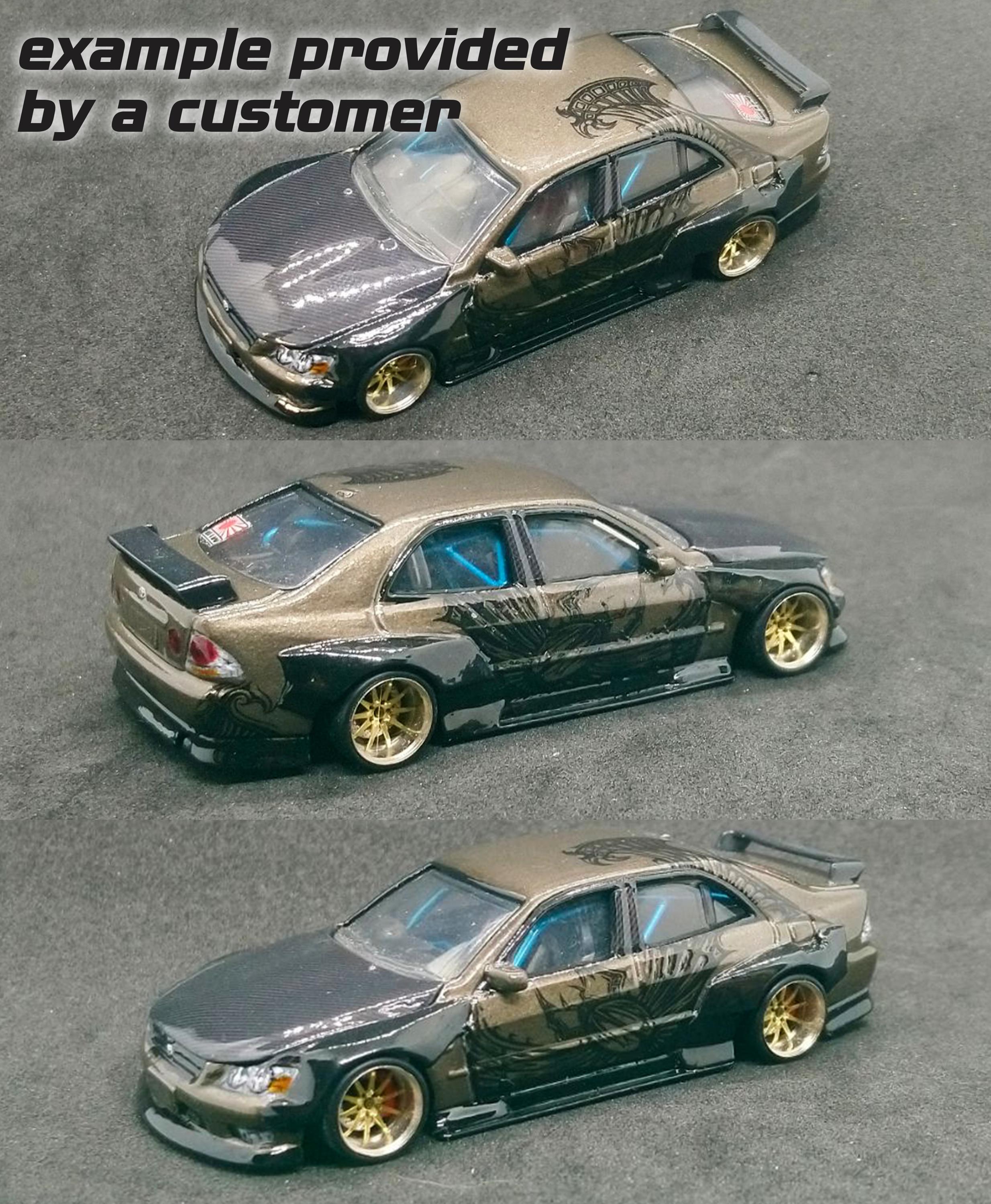 1/64 1/24 Fast&furious Dk's Tokyo Drift Veilside 350z White Toner