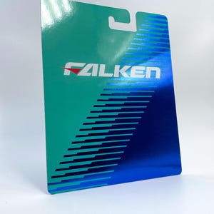 Scheda Falken CUSTOM Premium cromata/laminata per modelli HW