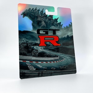 GodZilla Got-R Holographic Foil CUSTOM Premium Karte für HW und andere 1/64 Modelle