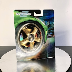 Need for Speed Underground 2 Carta olografica CUSTOM Premium per HW e altri modelli 1/64