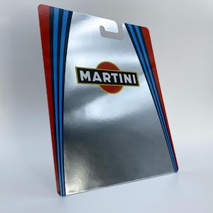 Scheda Martini cromata/foil CUSTOM Premium per modelli HW