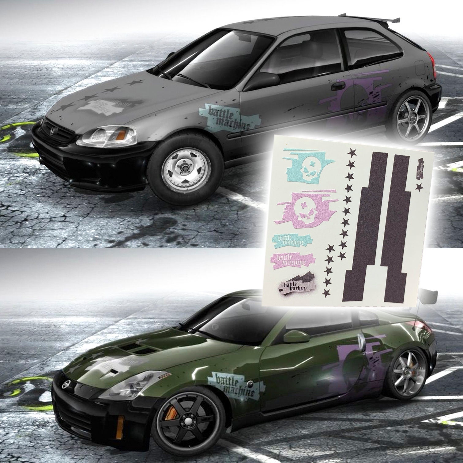 1:64 ニード・フォー・スピード プロストリート バトルマシン