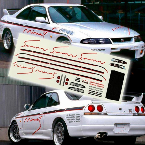 Falken GT-R スカイライン デカールセット SHUNKO 1/24 FET