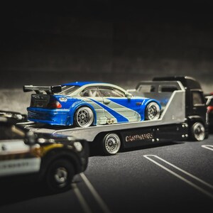 BMW M3 GTR Need for Speed Most Wanted Waterslide Decals 1:64 for HW E46 ...