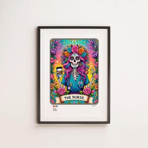 Gepersonaliseerd | Tarot | Grappig | Afdrukken | Aangepast | Fysiek | Poster | Muurkunst | Cadeau | Decoratie | Spiritueel | Mystiek | Boho | Cadeau | Verpleegkundige