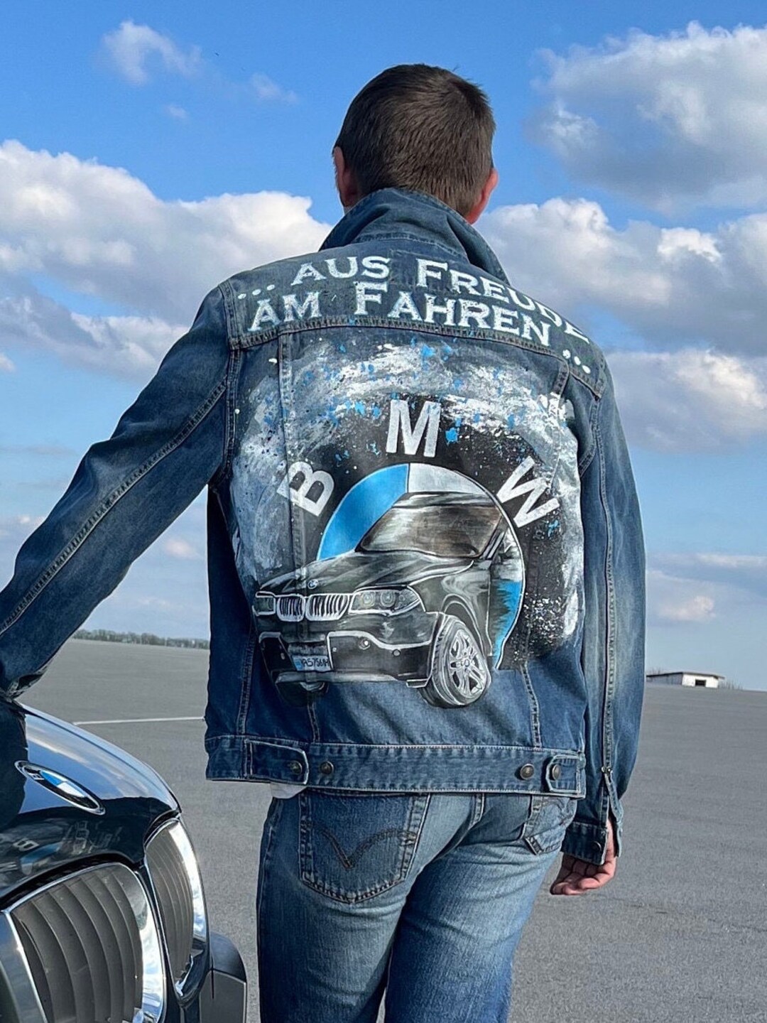 Mens Denim Jacket. Personalized Custom Clothes Denim for Men BMW Denim ...