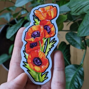 Fridge Magnet | Poppies