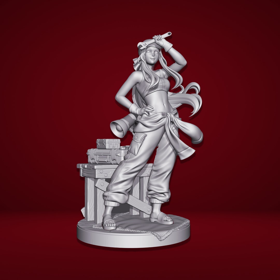 Winry Rockbell Fullmetal Alchemist STL Winry Rockbell 3D Etsy