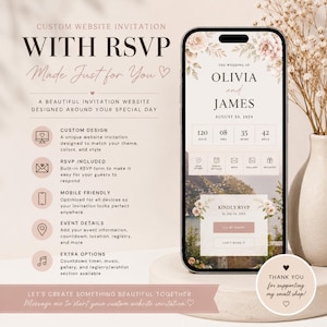 Custom Website Invitation