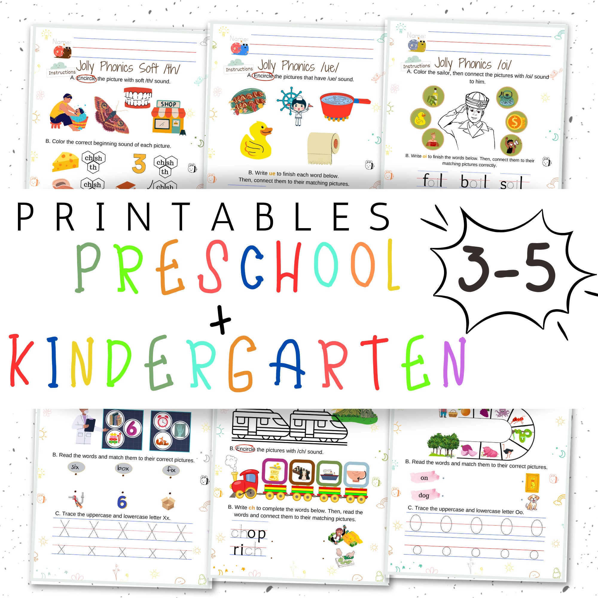 Jolly Phonics Printable Worksheet Children Worksheet Printable