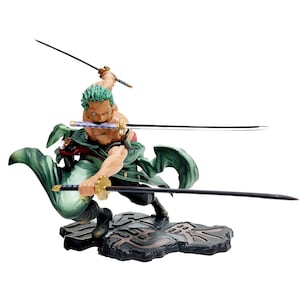  Banpresto One Piece 10.2 Zoro Figure, The Roronoa Zoro : Toys  & Games