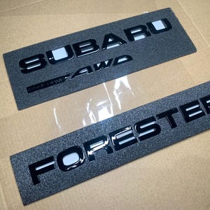 Car Tailage Trunk Sticker For Subaru FORESTER Car Styling FORESTER Emblem Sticke Car Tailage Trunk Sticker For Subaru FORESTER Car Styling FORESTER Emblem Sticke
