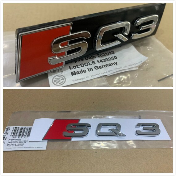 Chrome '40 TDI' Badge For Audi Rear Trunk – Fits A4, A5, A6, A7, Q3, Q5, Q7 Models