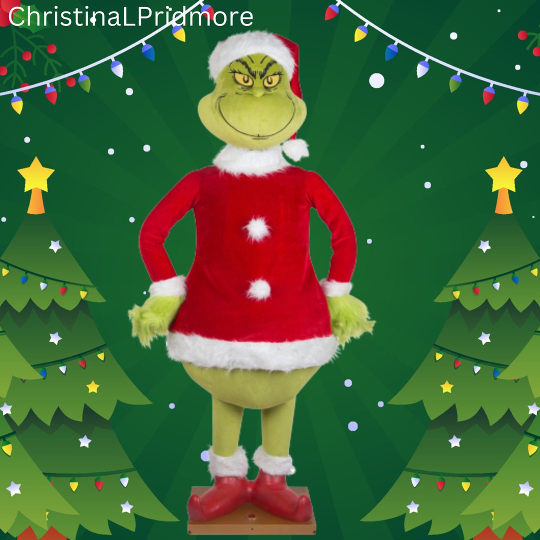 Six foot tall Life sized Animated Grinch Dancing Christmas Etsy six-foot-tall-life-sized-animated-grinch-dancing-christmas-etsy