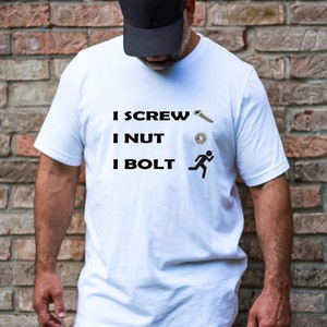 PNG - Mechanic - Screw - Nut - Bolt - Funny - Sublimate - Print and Cut - Sublimation - Digital Download - Instant Download