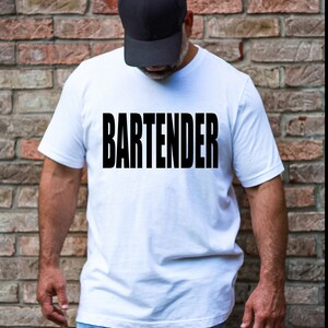 PNG - Barkeeper - Bar - Alkohol - Sublimieren - Drucken und Schneiden - Sublimation - Digital Download - Sofortiger Download - Design Download