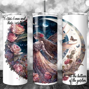 PNG - Fairies - Fairy - Tumbler Wrap - Sublimate - Sublimation - Digital Download - Instant Download - Design Download