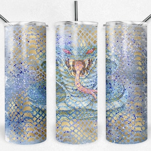 PNG -Cobra - Schlange - Reptil - Schlangenhaut - Tumbler Wrap - Sublimieren - Sublimation - Digitaler Download - Sofort Download