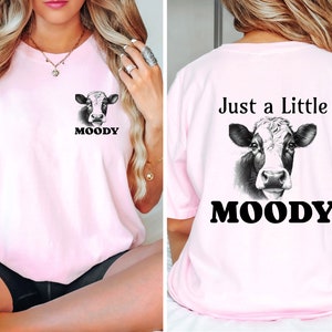 PNG - Cow - Moody - Sublimate - Digital Download - Instant Download - Design Download