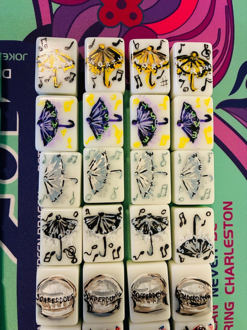 New Orleans themed Mahjong Tiles image 3