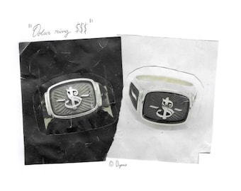 Signet Dollar Ring