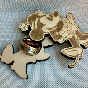 Musring i roséguld, gratis gravyr på insidan av volfram 6 mm eller 8 mm bild 14