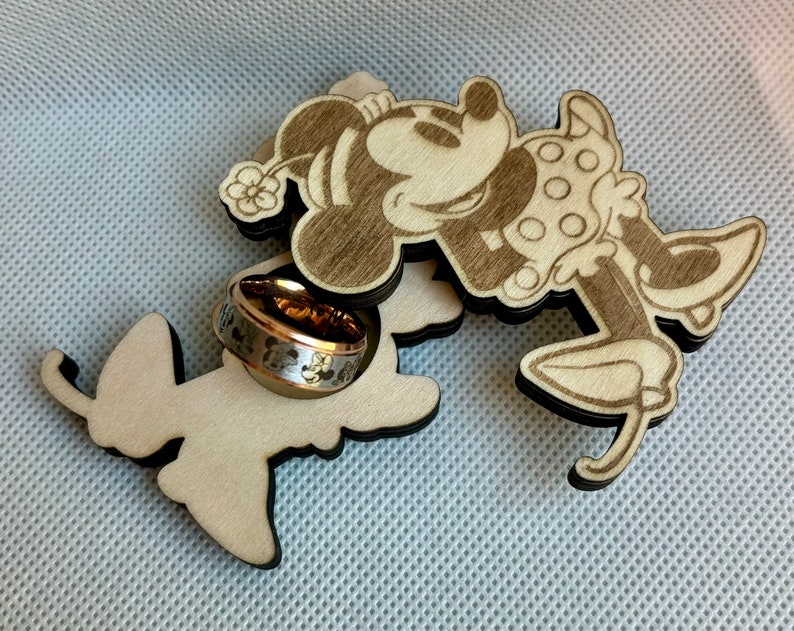 Musring i roséguld, gratis gravyr på insidan av volfram 6 mm eller 8 mm bild 14