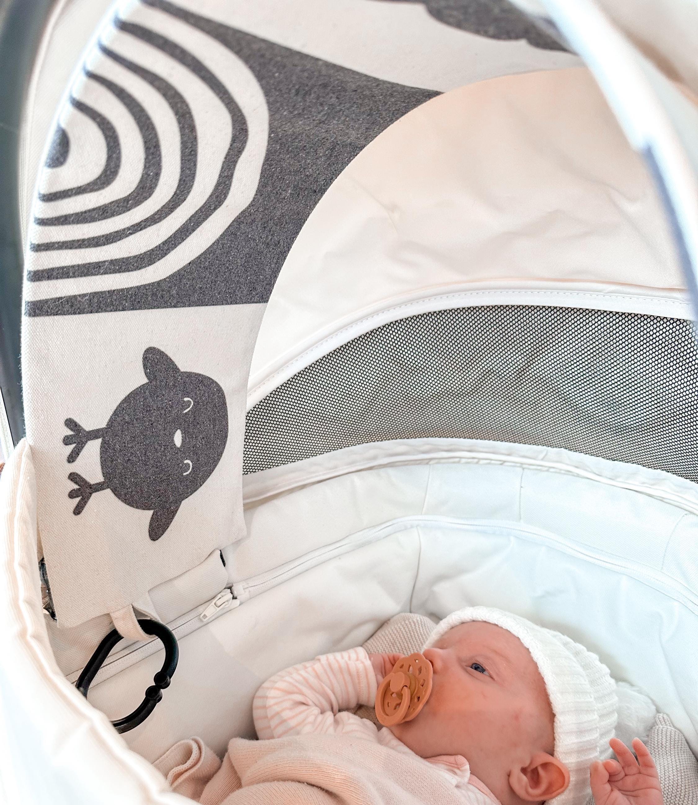 Jouet sensoriel de développement pour bébés Goose Traveler, pour siège auto et p Jouet sensoriel de développement pour bébés Goose Traveler, pour siège auto et p