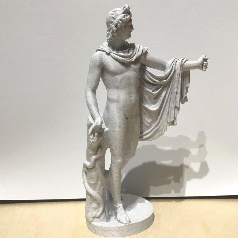 Apollo Belvedere | God of Music, Prophecy, and Protection | 3d Printed ...