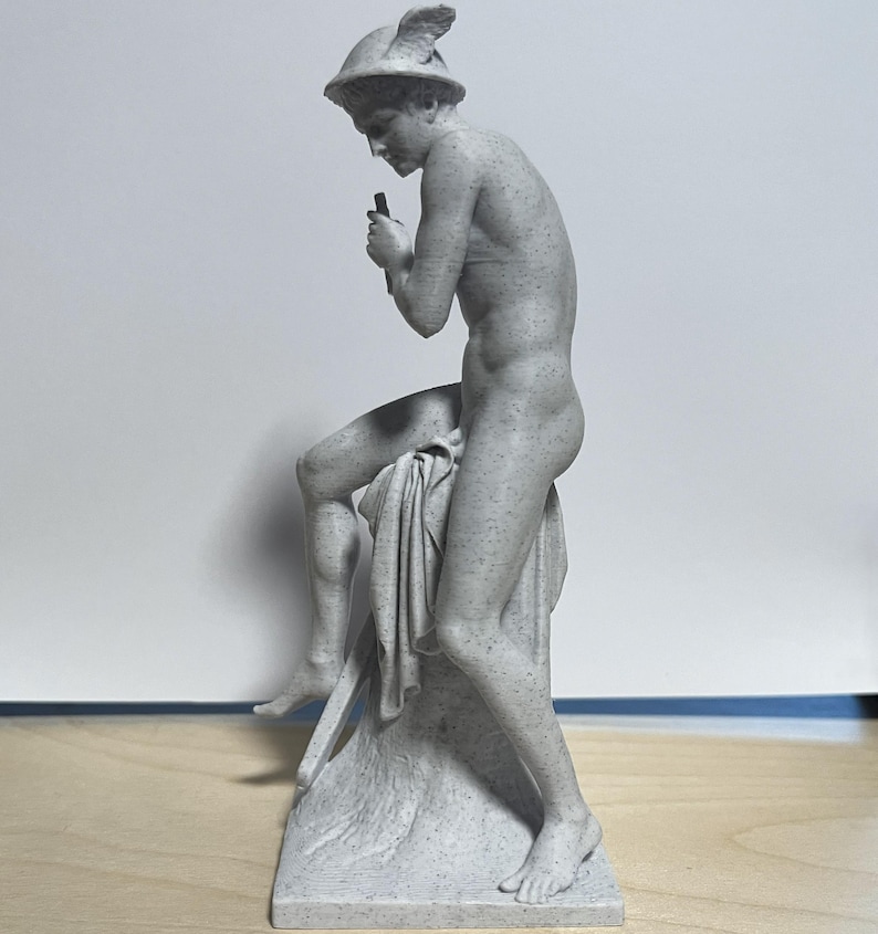 Mercury Preparing to Kill Argus Statuette | Hermes | 3D Print Replica ...