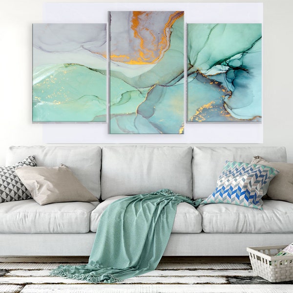 Modern wall art Colorful painting Abstract wall decor Expressive art Living room decor Contemporary Large canvas art