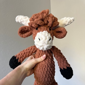 Handmade Highland Cow Stuffed Animal