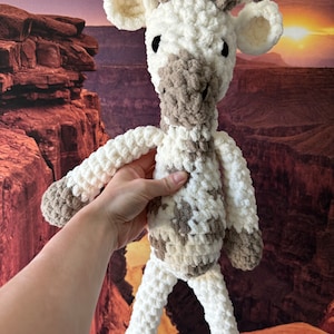 Handmade Giraffe Stuffed Animal