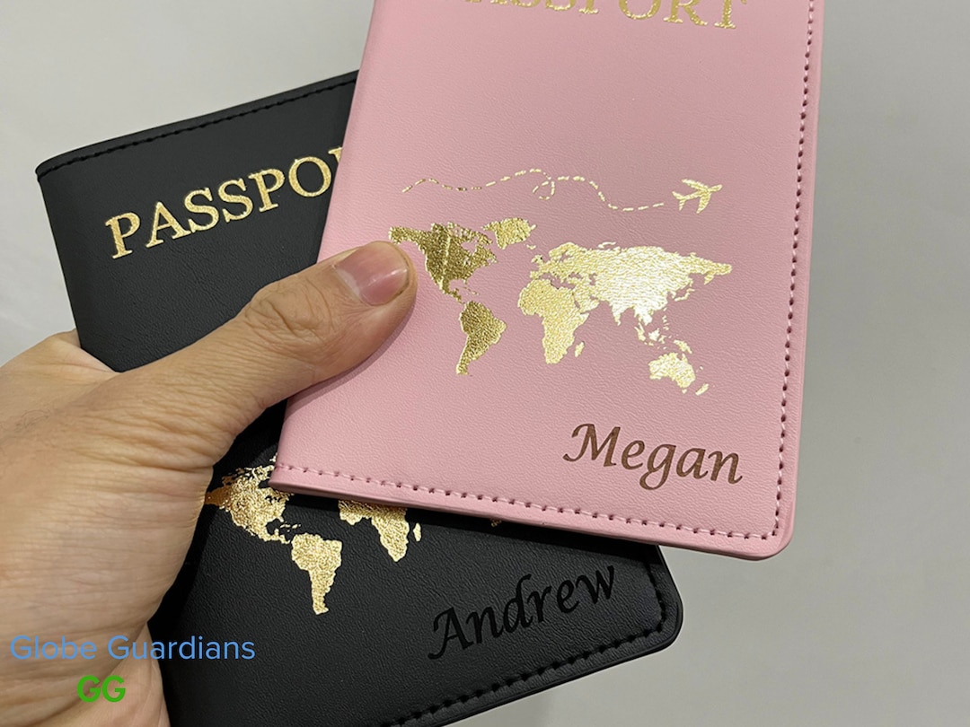 Custom Passport Covers and Engraved Luggage Tags Enhance Your Travel Adventure Etsy