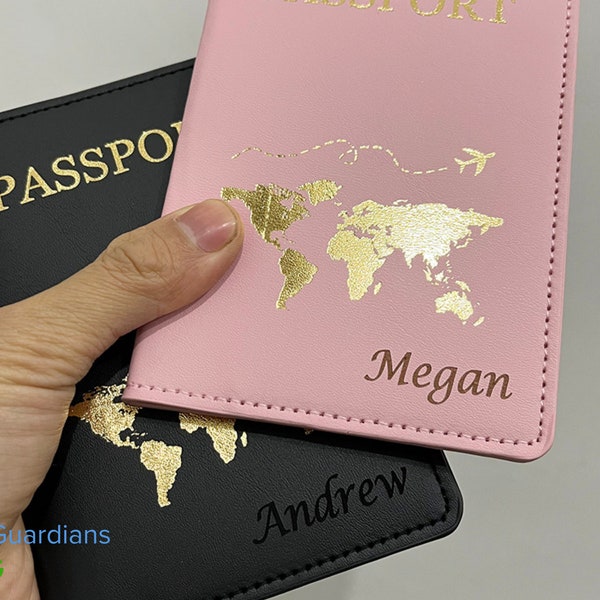 Protège-passeports personnalisés et étiquettes à bagages gravées : embellissez votre aventure