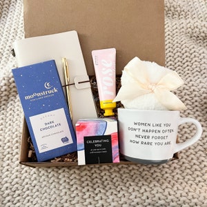 Celebrating You Gift Box for Women, Motivational Mug Gift Box, You're A Badass Gift, Strength Gift For Hardship, Thinking of You, Friend Gif